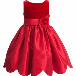 Red Holiday Dress Size 2T